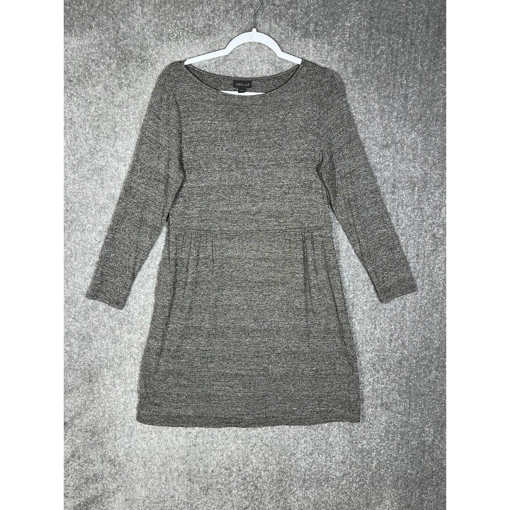 Gray Long Sleeve Dress